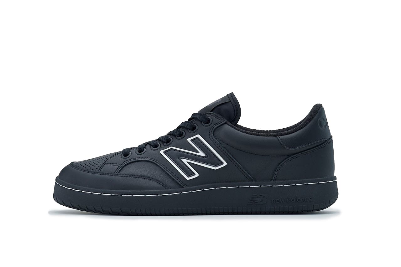 new balance leather court sneaker
