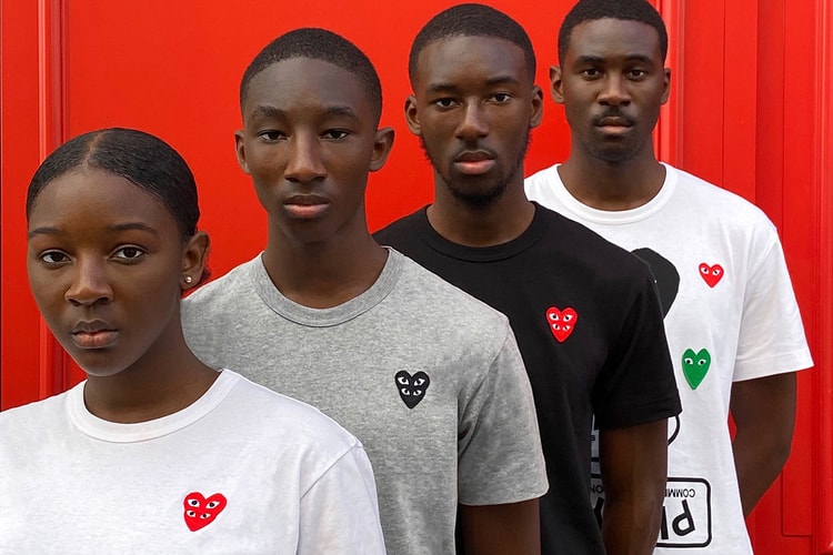 COMME des GARÇONS PLAY's "FAMILY GUYS" Collection Delivers Double Heart Logos