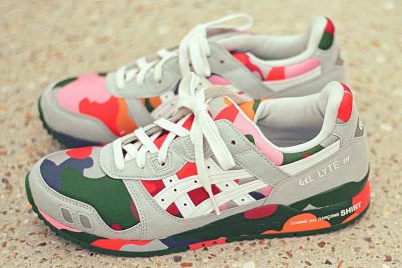 camouflage asics shoes