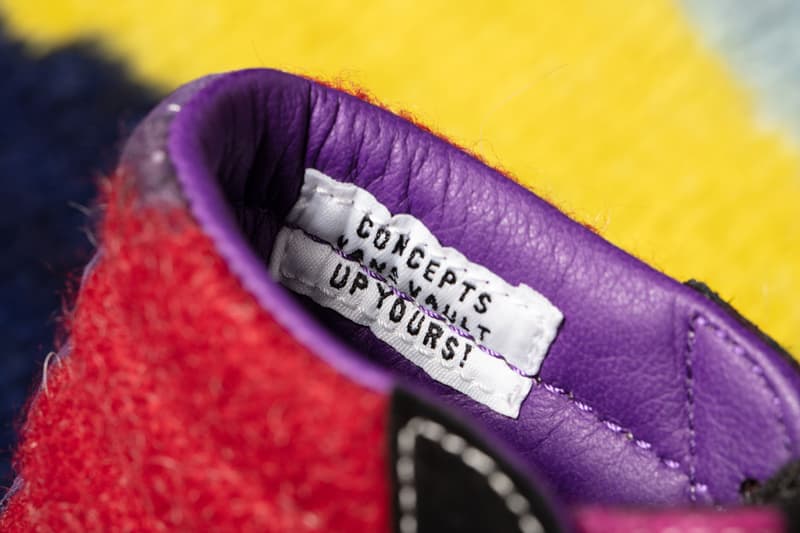 concepts vault by vans worlds end kings road punk sk8 hi slip on mohair vivienne westwood sweater black white pink purple official release date info photos price store list buying guide