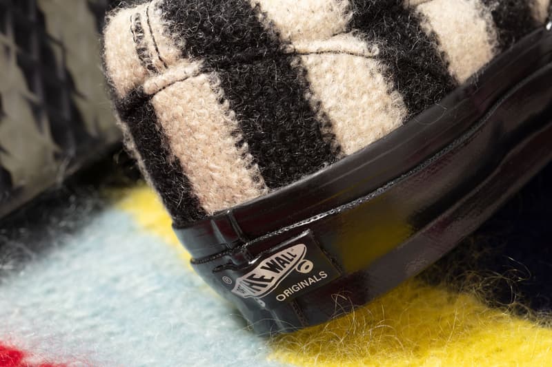 concepts vault by vans worlds end kings road punk sk8 hi slip on mohair vivienne westwood sweater black white pink purple official release date info photos price store list buying guide