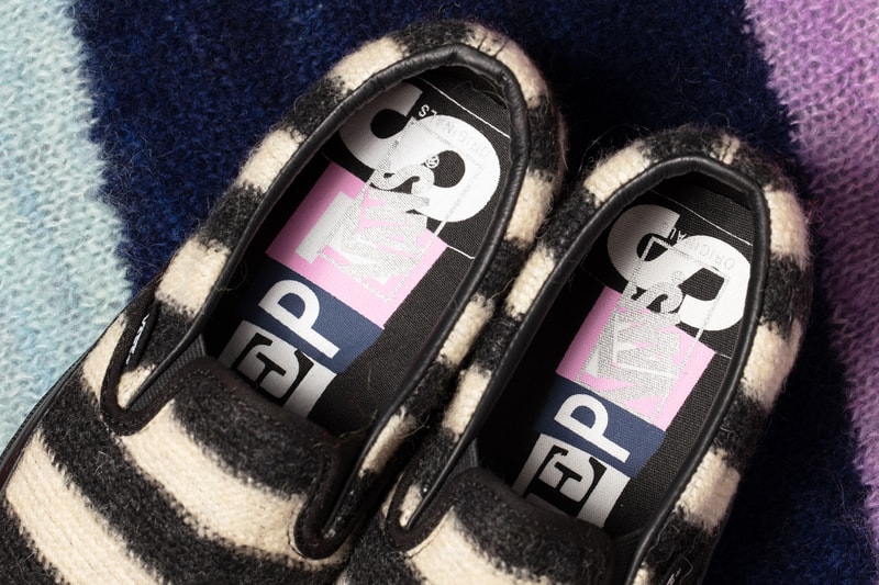 concepts vault by vans worlds end kings road punk sk8 hi slip on mohair vivienne westwood sweater black white pink purple official release date info photos price store list buying guide