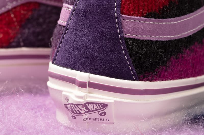 concepts vault by vans worlds end kings road punk sk8 hi slip on mohair vivienne westwood sweater black white pink purple official release date info photos price store list buying guide