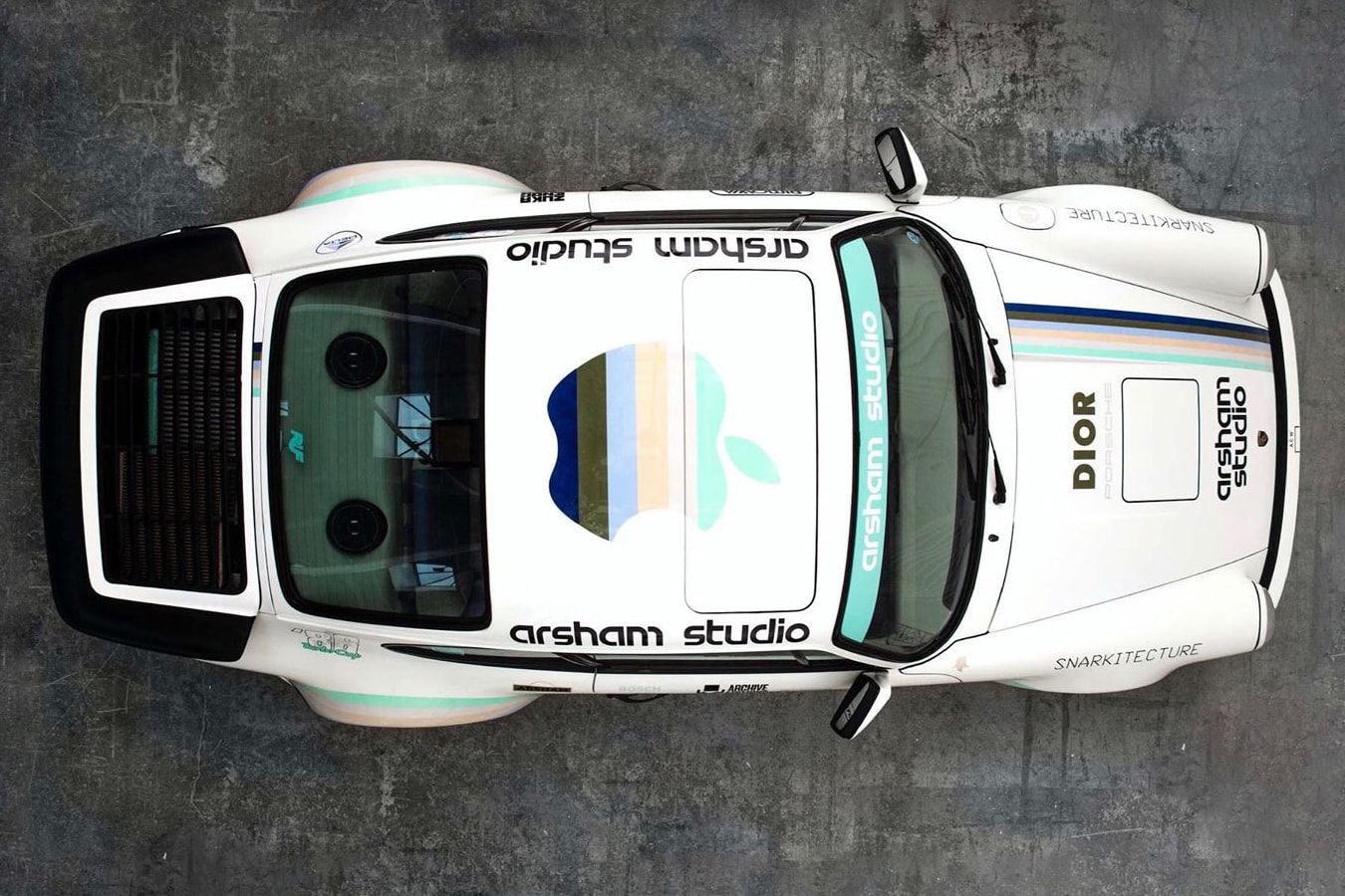 daniel arsham porsche 911 turbo 930a cars supercars vehicles collaborations