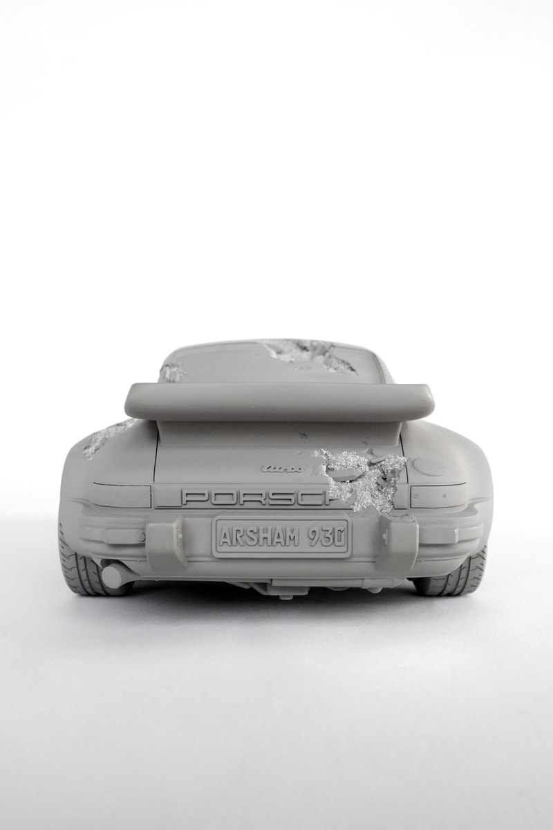 daniel arsham porsche eroded 911 turbo edition sculpture artwork