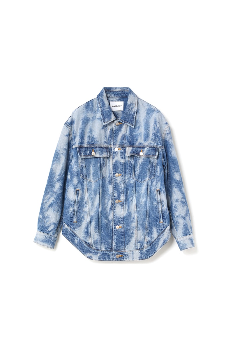 DENIM by AMBUSH Japanese Craftsmanship Essentials Staples Yoon Ahn WOKRSHOP Tokyo Japan Jacket Jeans Black Blue Skinny Wide Leg Flair Straight Shirts Distressed Bleached Raw
