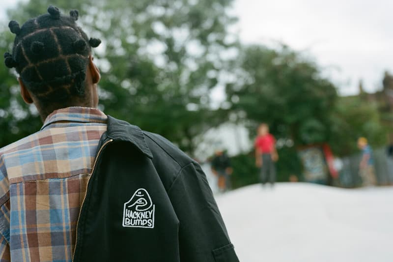 hackney bumps community group dickies life details skatepark london workwear trousers pants jacket release information