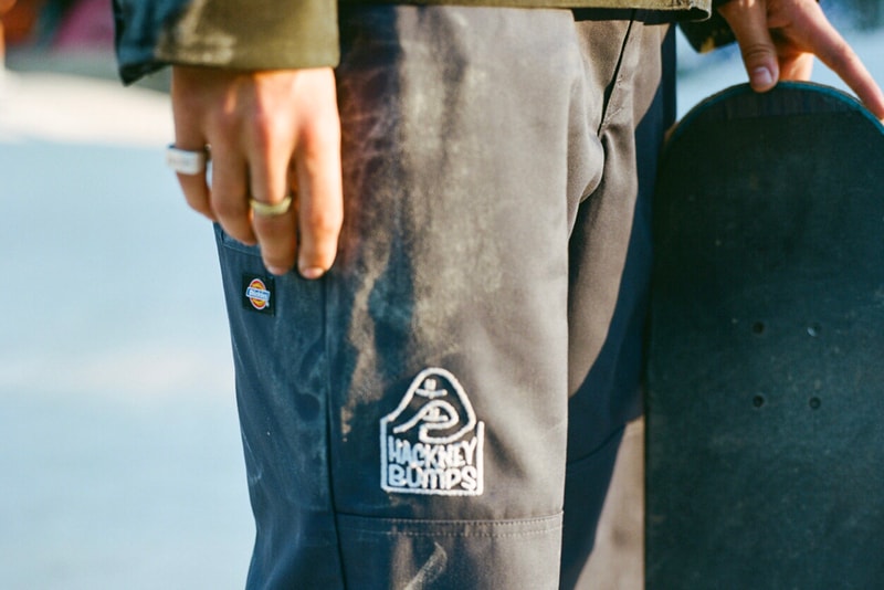 hackney bumps community group dickies life details skatepark london workwear trousers pants jacket release information
