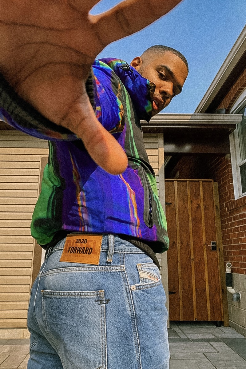 Diesel "Unforgettable Denim" Campaign, Evan Mock julia fox rays corrupted mind Donte Colley jeans collection fall 2020 RAYSCORRUPTEDMIND 