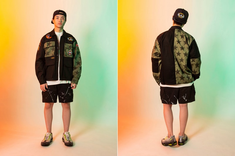 Dominate Jakarta Fall/Winter 2020 Collection lookbook jackets t-shirts long sleeves hawiian shirts boonie hat caps paisley bandana military 