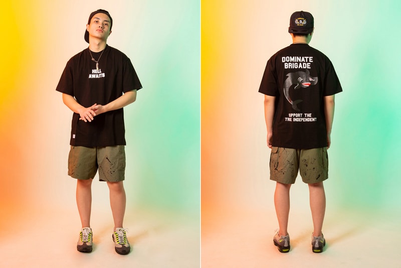 Dominate Jakarta Fall/Winter 2020 Collection lookbook jackets t-shirts long sleeves hawiian shirts boonie hat caps paisley bandana military 