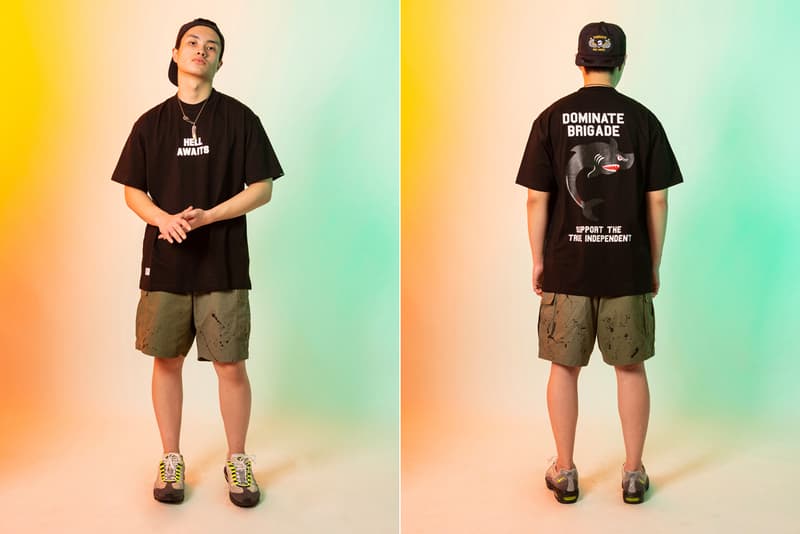 Dominate Jakarta Fall/Winter 2020 Collection lookbook jackets t-shirts long sleeves hawiian shirts boonie hat caps paisley bandana military