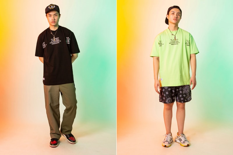 Dominate Jakarta Fall/Winter 2020 Collection lookbook jackets t-shirts long sleeves hawiian shirts boonie hat caps paisley bandana military 