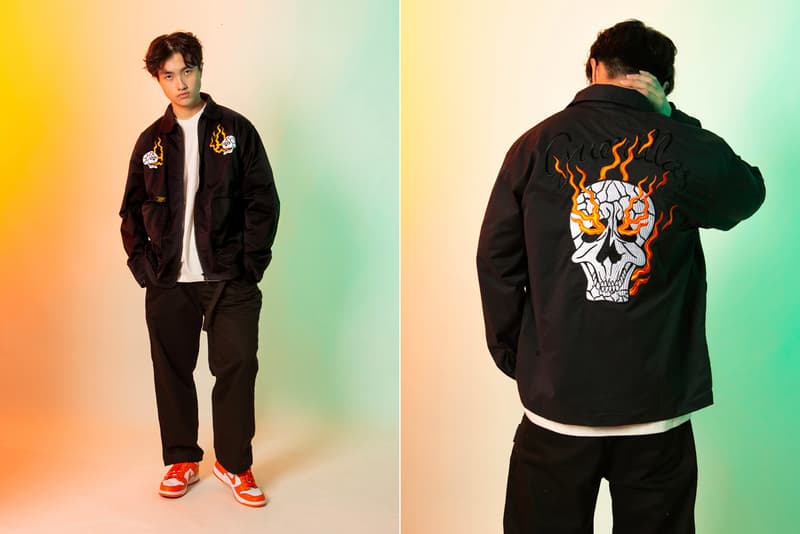 Dominate Jakarta Fall/Winter 2020 Collection lookbook jackets t-shirts long sleeves hawiian shirts boonie hat caps paisley bandana military