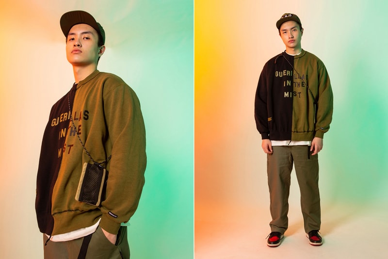 Dominate Jakarta Fall/Winter 2020 Collection lookbook jackets t-shirts long sleeves hawiian shirts boonie hat caps paisley bandana military 
