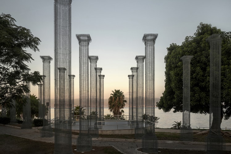 Edoardo Tresoldi Installs Massive Wire-Mesh Structure in Italy