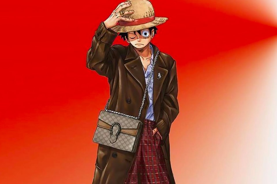 One Piece x @Gucci Collab illustrated by Eiichiro Oda #onepiece