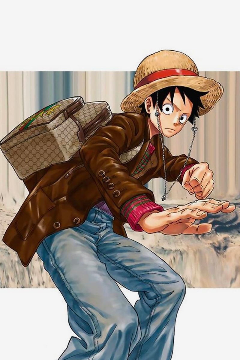 Eiichiro Oda One Piece Gucci Lookbook ELLEMEN CHINA Info images 