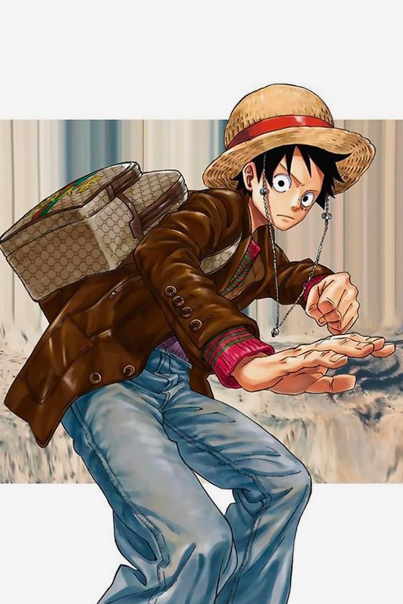 Eiichiro Oda One Piece X Gucci Lookbook Hypebeast Eiichiro Oda One Piece X Gucci Lookbook Hypebeast