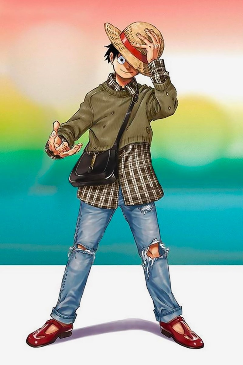 Eiichiro Oda One Piece Gucci Lookbook ELLEMEN CHINA Info images 