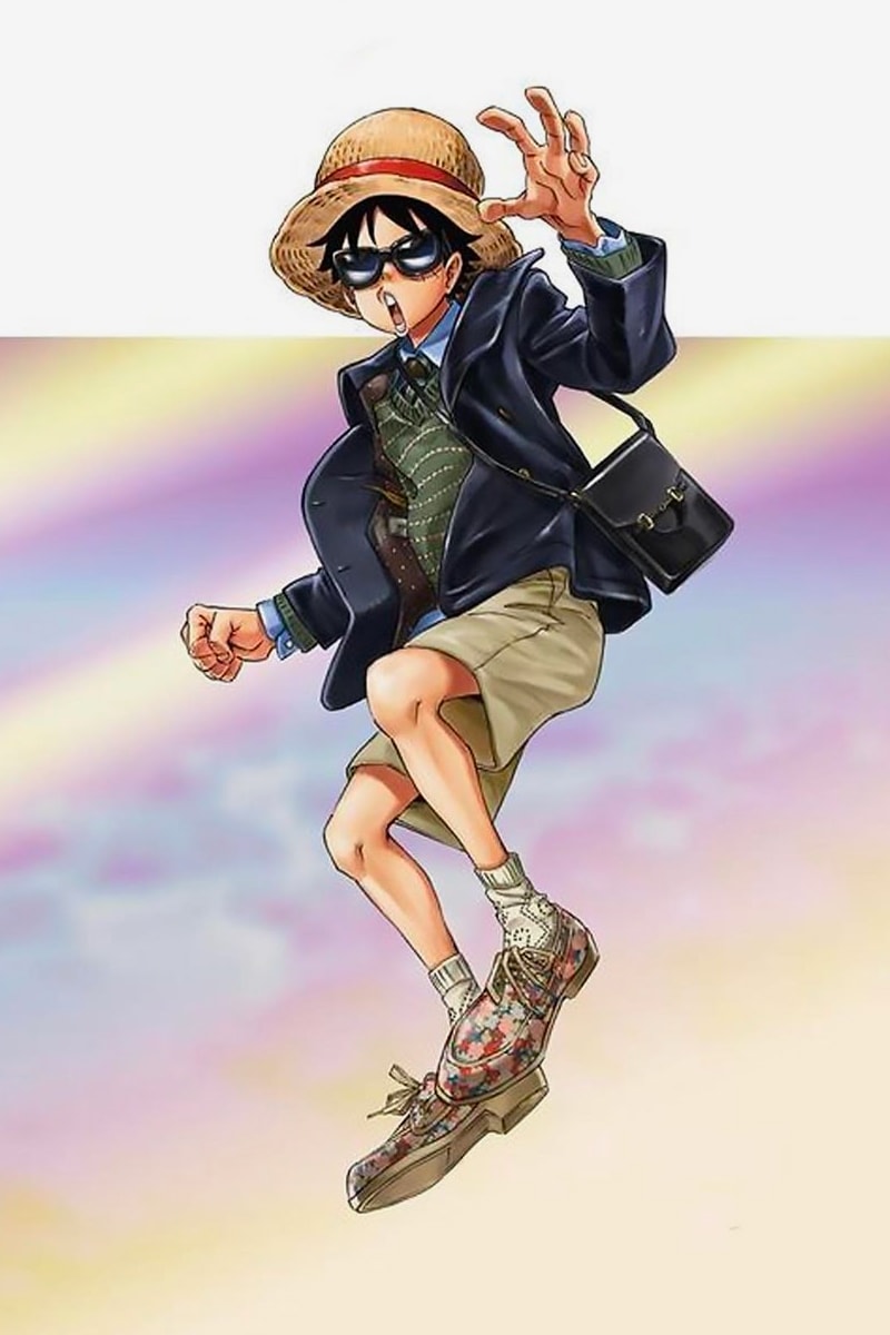 Eiichiro Oda 'One Piece' x Gucci Lookbook