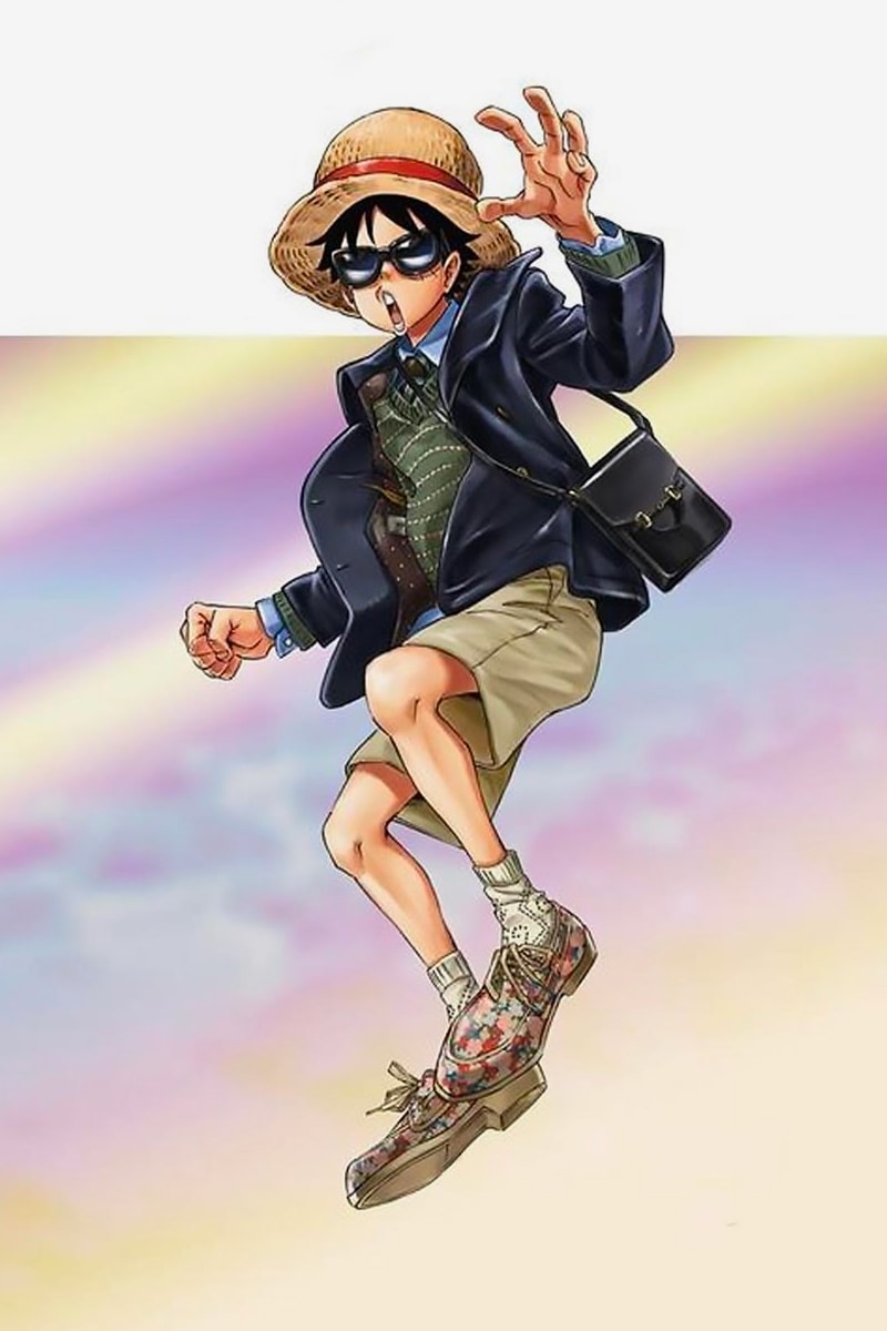 Eiichiro Oda One Piece Gucci Lookbook ELLEMEN CHINA Info images 
