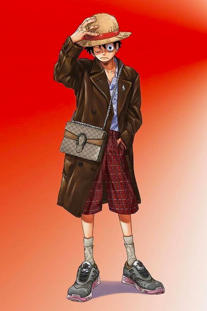 Eiichiro Oda One Piece Gucci Lookbook ELLEMEN CHINA Info images 