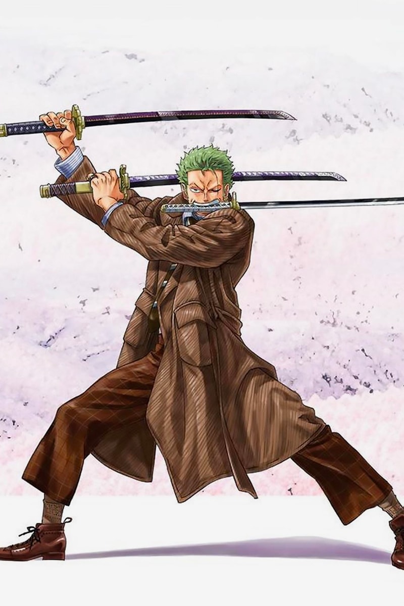 Roronoa Zoro from One Piece X Gucci Collaboration