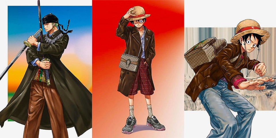 Gucci one piece anime Clearance