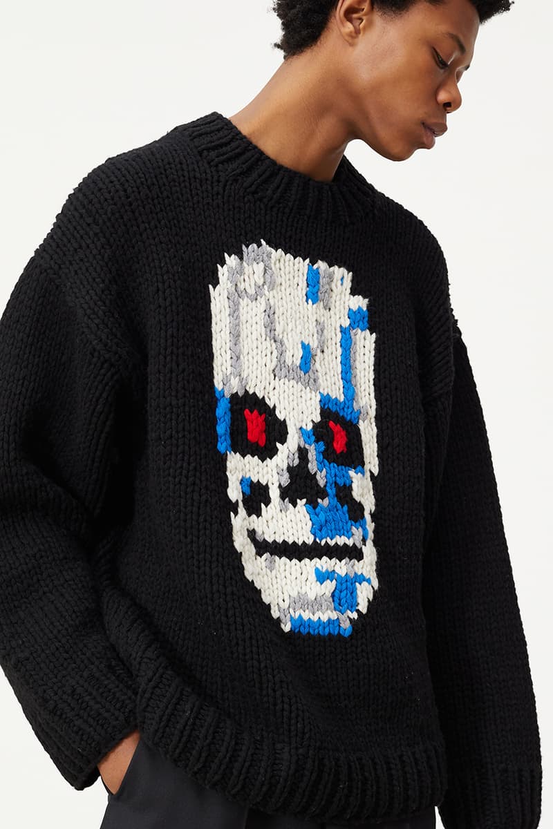 Études Fall/Winter 2020 2021 'Terminator 2: Judgment Day' Collection Lookbook Arnold Schwarzenegger Hasta la vista baby sci-fi film movie graphics prints knits t-shirts jumpers sweaters hoodies hats caps