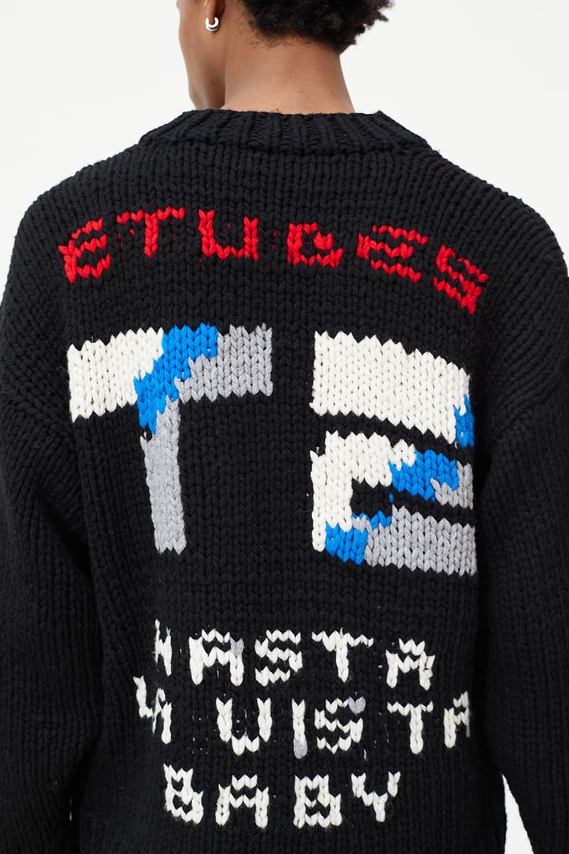 Études Fall/Winter 2020 2021 'Terminator 2: Judgment Day' Collection Lookbook Arnold Schwarzenegger Hasta la vista baby sci-fi film movie graphics prints knits t-shirts jumpers sweaters hoodies hats caps