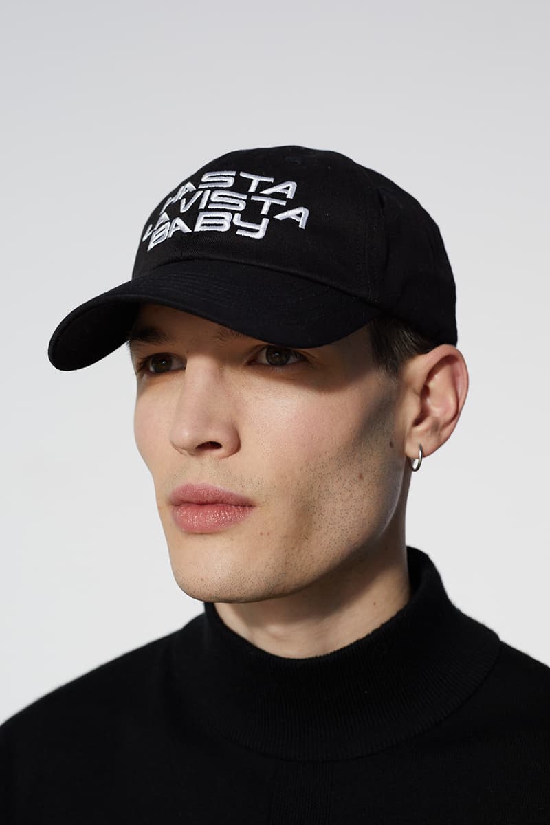 Études Fall/Winter 2020 2021 'Terminator 2: Judgment Day' Collection Lookbook Arnold Schwarzenegger Hasta la vista baby sci-fi film movie graphics prints knits t-shirts jumpers sweaters hoodies hats caps