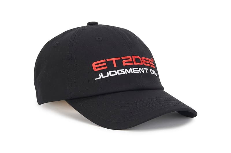 Études Wonder Hasta La Vista T-Shirt Booster T2 Cap 'Terminator 2: Judgement Day' Arnold Schwarzenegger 24S Print Graphic Tee Y2K 1991 Early 90s Homage Tops