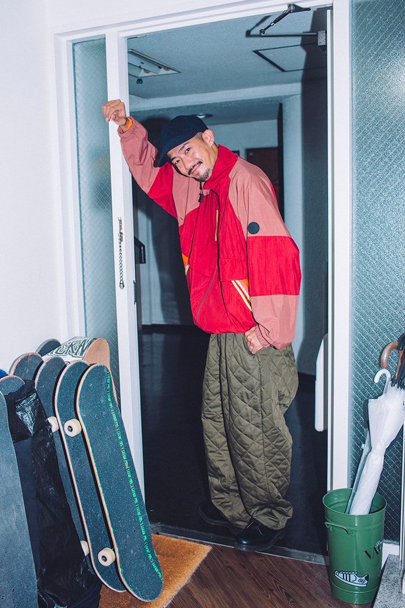 Evisen Skateboards Fall Winter 2020 Lookbook menswear streetwear fw20 collection jackets shirts pants trousers skateboarding t shirts graphics long sleeves sweaters