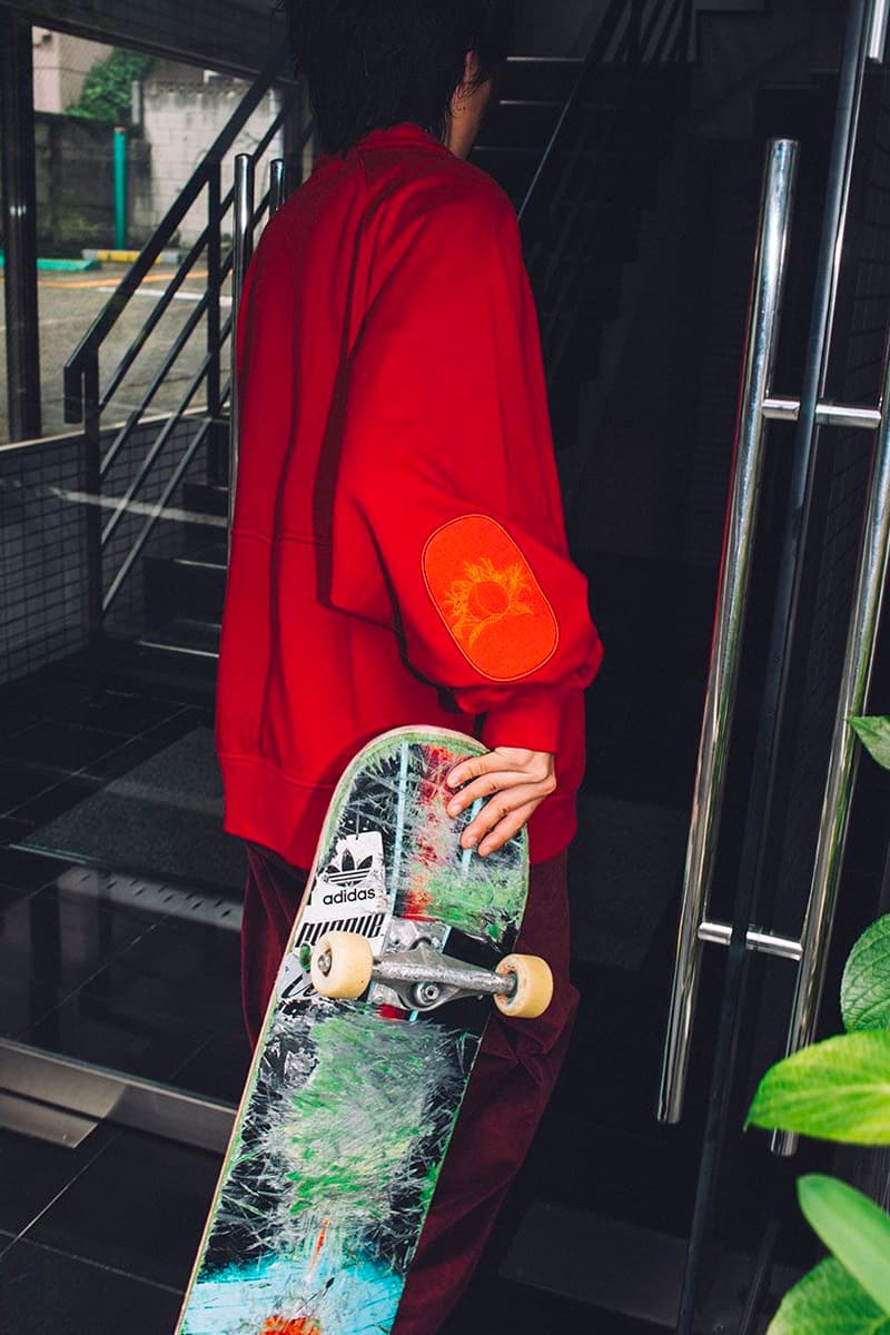 Evisen Skateboards Fall Winter 2020 Lookbook menswear streetwear fw20 collection jackets shirts pants trousers skateboarding t shirts graphics long sleeves sweaters