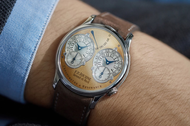 F.P.Journe A COLLECTED MAN Info Pre-Souscription Chronomètre à Résonance  François-Paul Journe Tourbillon Souverain 99T