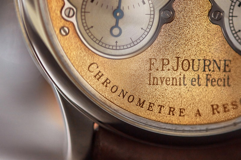 F.P.Journe A COLLECTED MAN Info Pre-Souscription Chronomètre à Résonance  François-Paul Journe Tourbillon Souverain 99T