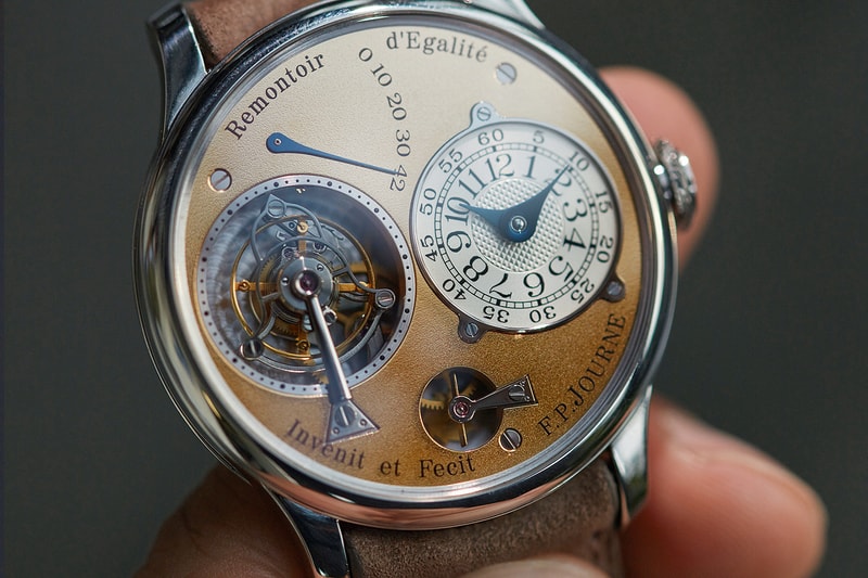 F.P.Journe A COLLECTED MAN Info Pre-Souscription Chronomètre à Résonance  François-Paul Journe Tourbillon Souverain 99T