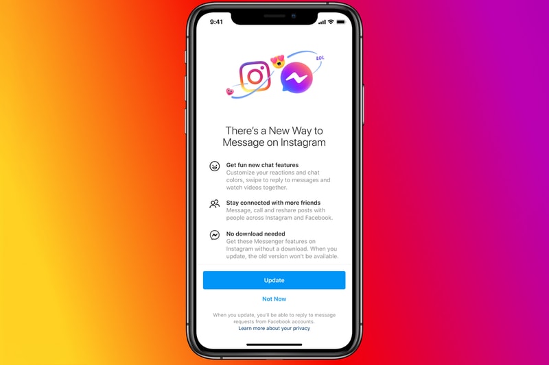 Facebook Integrate Messenger Instagram Direct Messages WhatsApp