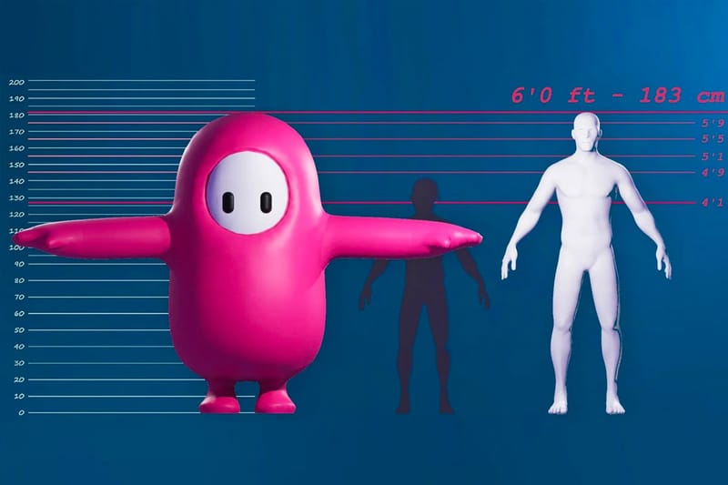 'Fall Guys' Developers Have Revealed the Character's Anatomy