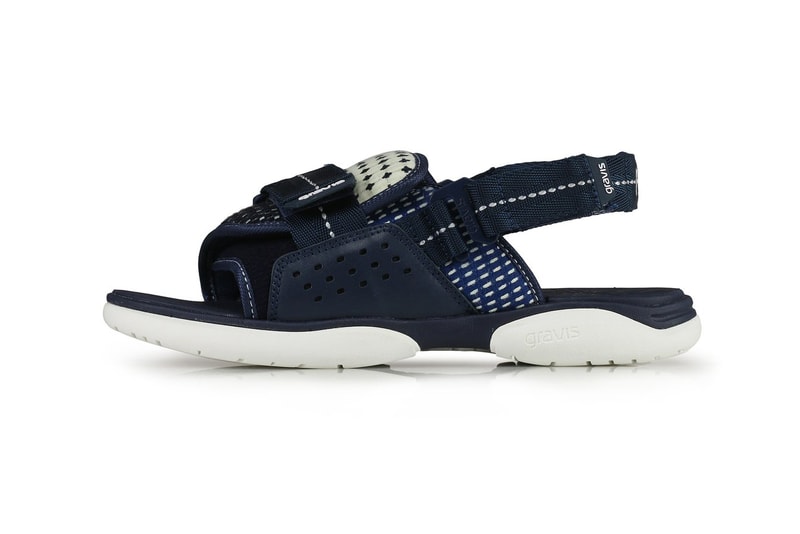 FDMTL x Gravis Cardiff Patchwork Sandal Release Information First Closer Look Footwear Slide Japanese Denim Skate Label Skateboarding Hanon Shop Drop