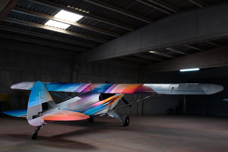 felipe pantone carbon cub airplane design artwork abstract