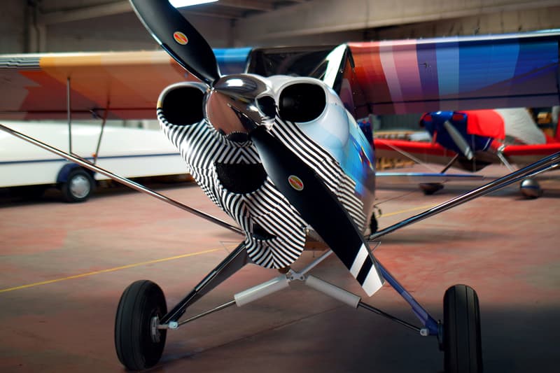 felipe pantone carbon cub airplane design artwork abstract 