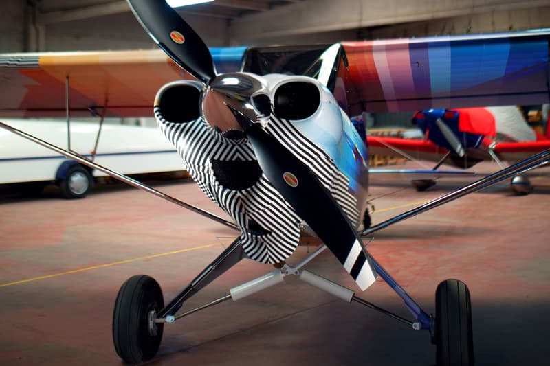 felipe pantone carbon cub airplane design artwork abstract