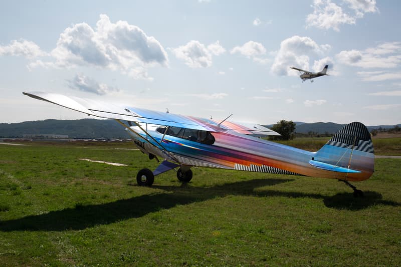 felipe pantone carbon cub airplane design artwork abstract