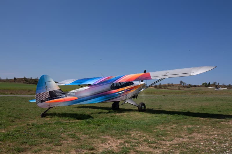 felipe pantone carbon cub airplane design artwork abstract