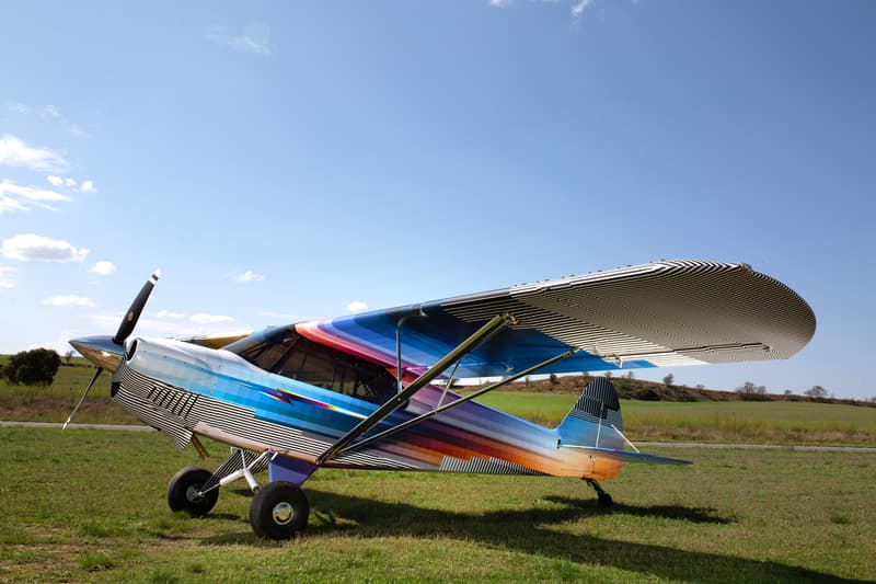 felipe pantone carbon cub airplane design artwork abstract 