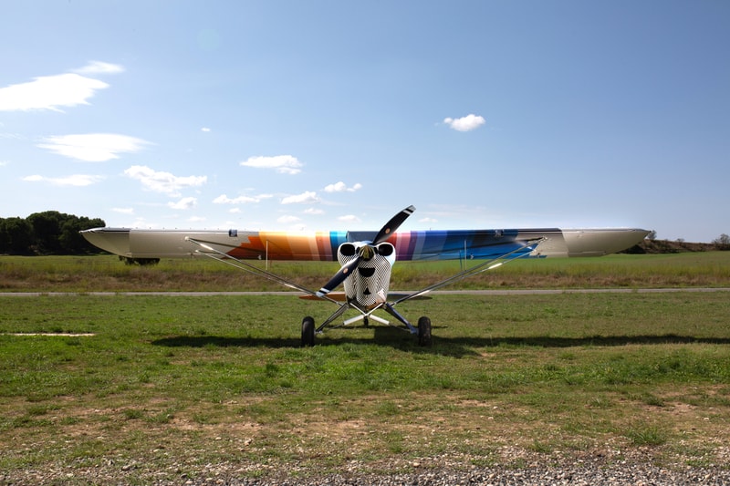 felipe pantone carbon cub airplane design artwork abstract 