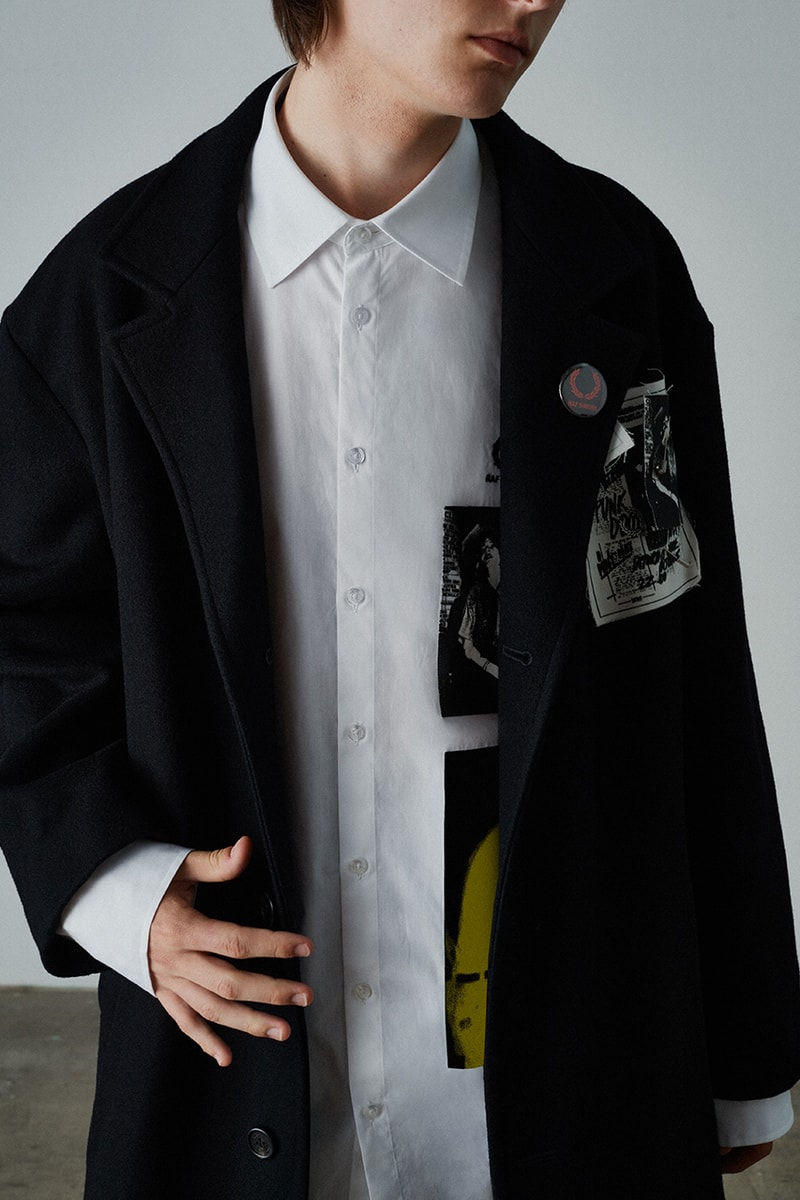fred perry Raf Simons fall winter 2020 100 club collection oversized garments where to cop when does it drop