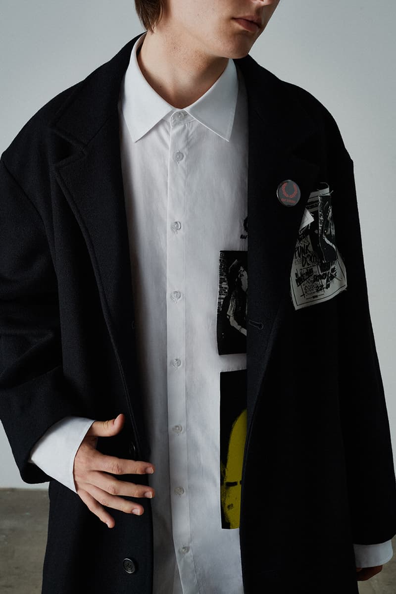 fred perry Raf Simons fall winter 2020 100 club collection oversized garments where to cop when does it drop